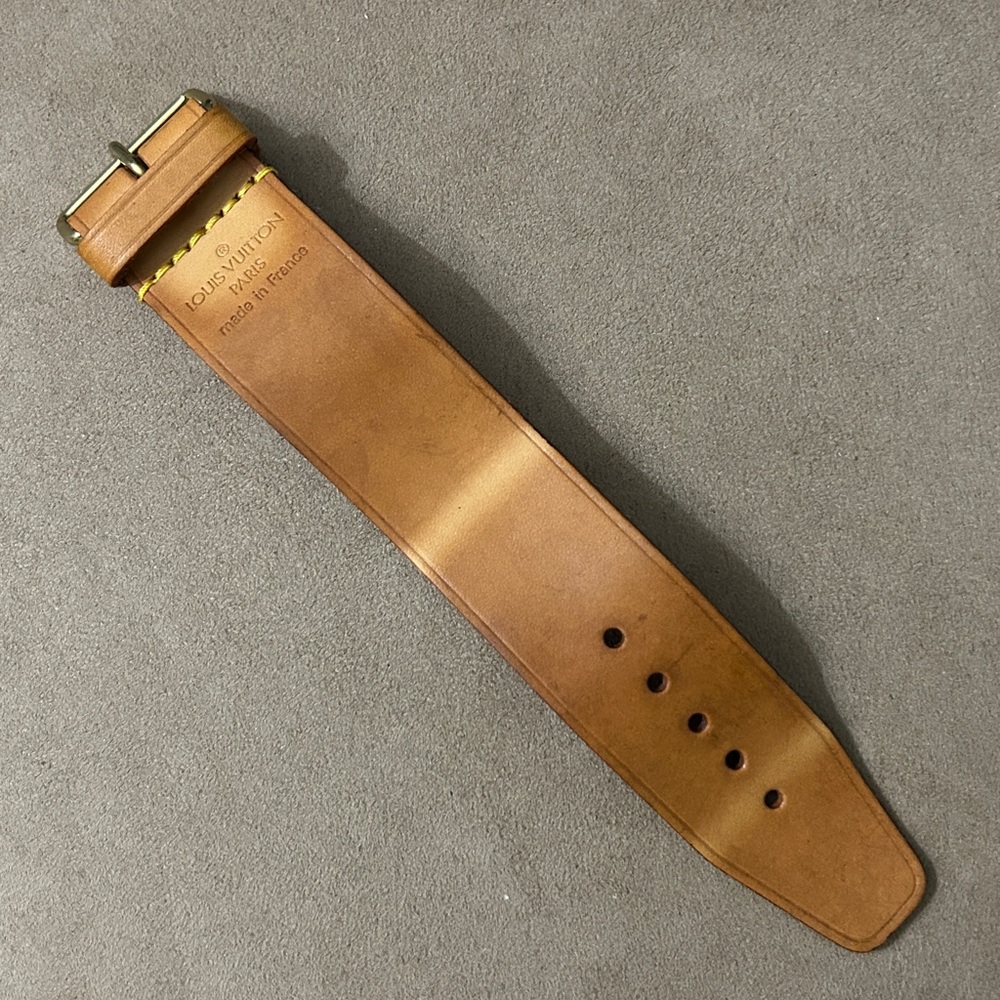Louis Vuitton poignet cuff / bracelet; luggage strap